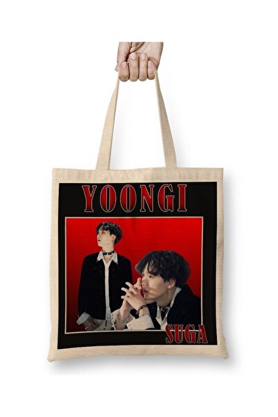 dekado Suga Yoongi Bts Tote Bag Long Handle