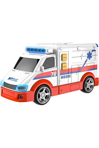 Teamsterz Mașină de ambulanță Św/Dźw 1416564 /12***