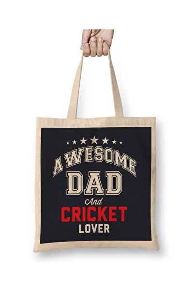 dekado Fathers Day Awesome Dad And Beer Lover Tote Bag Long Handle