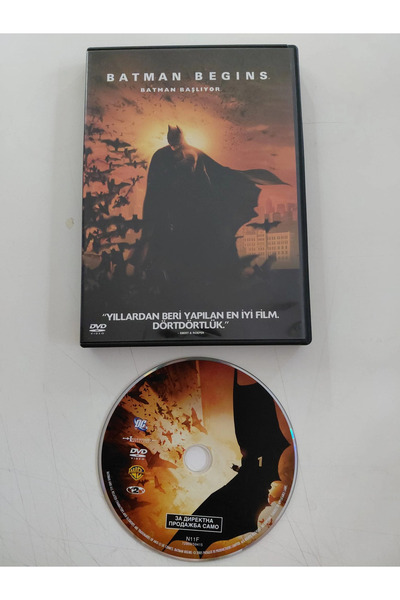 Plakperest Batman Begins / Batman Başlıyor - DVD Film-2.el