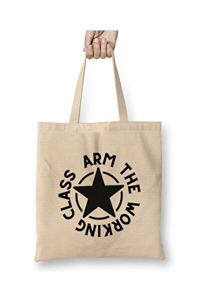 dekado Arm Tthe Working Class-Arm Gift Cloth Bag Long Handle