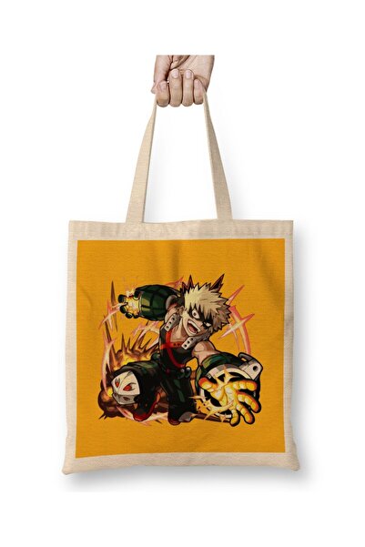 Generic Brand Bakugou Cool But You're Not Bakugou Cloth Bag Long Handle