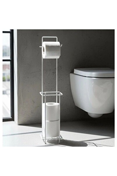 Madzy Shop Aradığın Herşey Burada Metal Toilet Paper Holder Stand – 2-Tier Ba...
