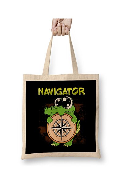 Generic Brand Navigator Gator Pun لطيف ومضحك Navigator Pun Alligator Compass ...