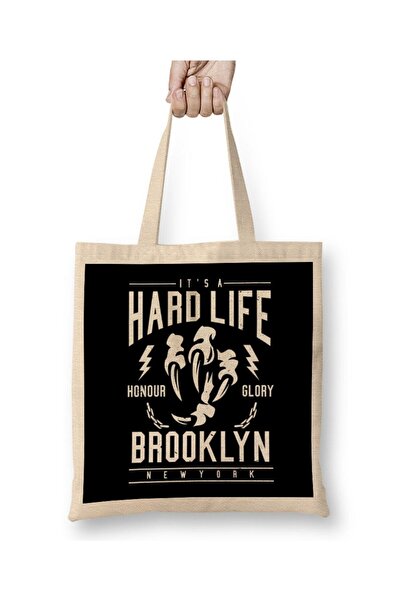 Generic Brand It's A Girls World Tote Bag Long Handle