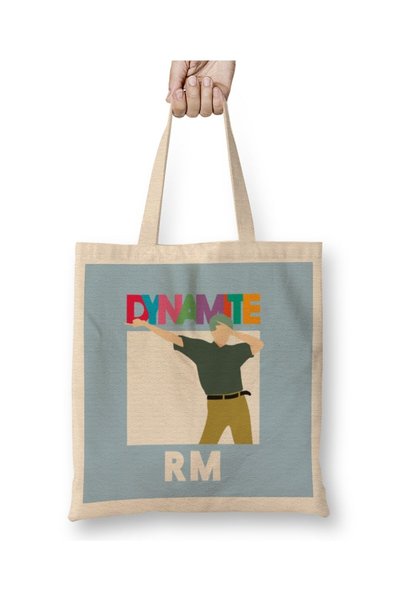 dekado حقيبة قماش Bts Dynamite Rm بمقبض طويل