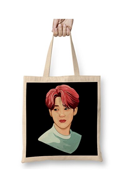 Generic Brand حقيبة حمل Kpop Cool Jimin Bts بمقبض طويل