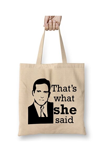 dekado حقيبة من القماش بمقبض طويل 02 من Thats What She Said