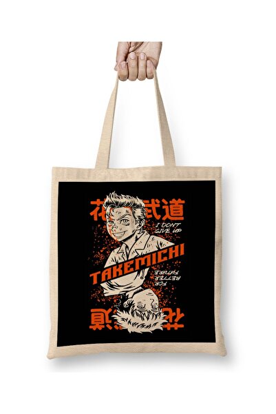 dekado Anime Hanagaki Tokyo Revengers Takemichi Tote Bag Long Handle