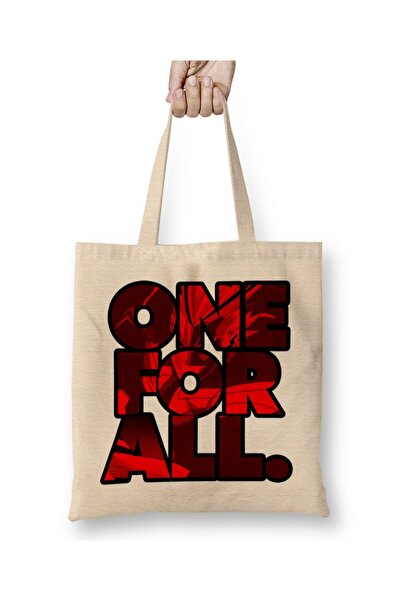 dekado حقيبة قماش All Might Plus Ultra My Hero Academia One for All Might بمق...
