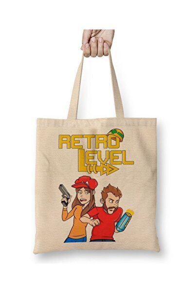 dekado Retro Level Cloth Bag Long Handle