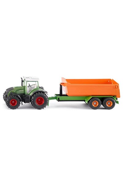 Other SIKU 1989 Tractor Fendt cu remorcă cu platformă elevatoare