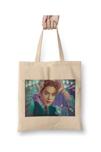 dekado حقيبة حمل BTS Taehyung 03 بمقبض طويل