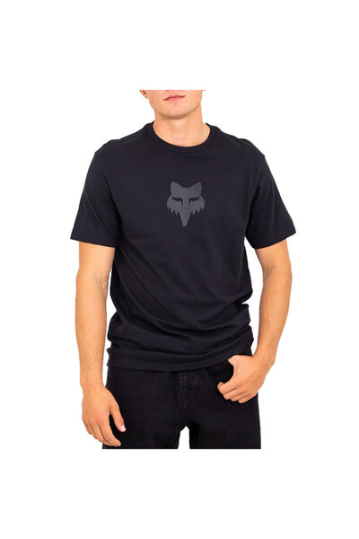 FOX Racing FOX HEAD SS PREMIUM TEE ΜΑΥΡΟ/ΜΑΥΡΟ XL