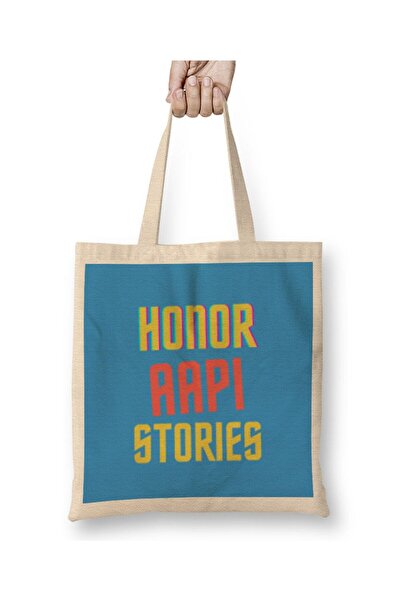 dekado HONOR AAPI STORIES Tote Bag Long Handle