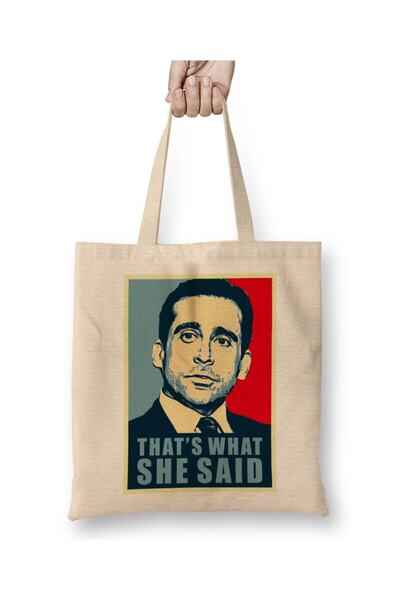 dekado حقيبة حمل ذات مقبض طويل من That's What She Said