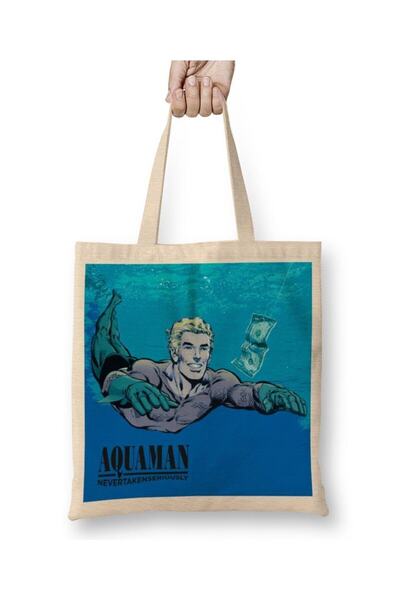 dekado Justice League Never Taken Seriously Cloth Bag Long Handle