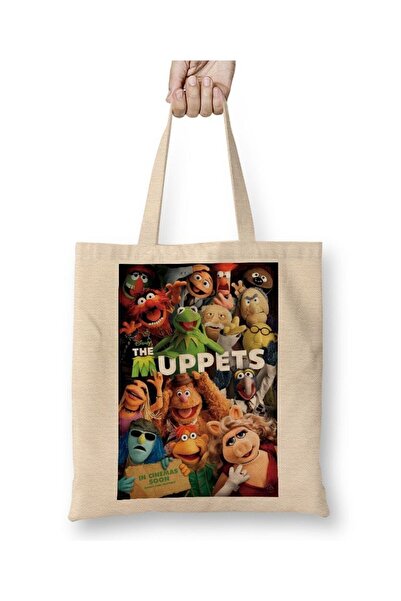 dekado حقيبة قماش Muppets Espiri بمقبض طويل
