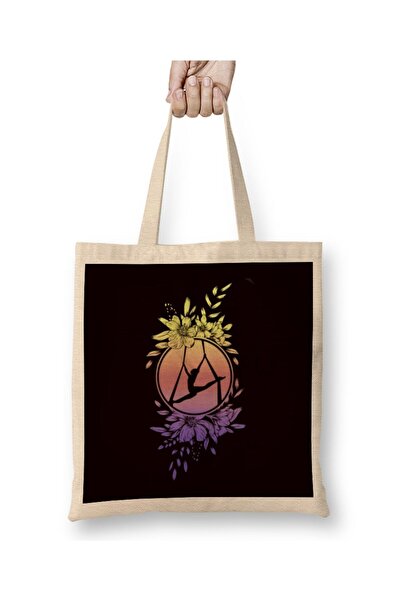 dekado حقيبة حمل من Aerialist Floral Aerial Silk Acrobatics Dancer Performanc...