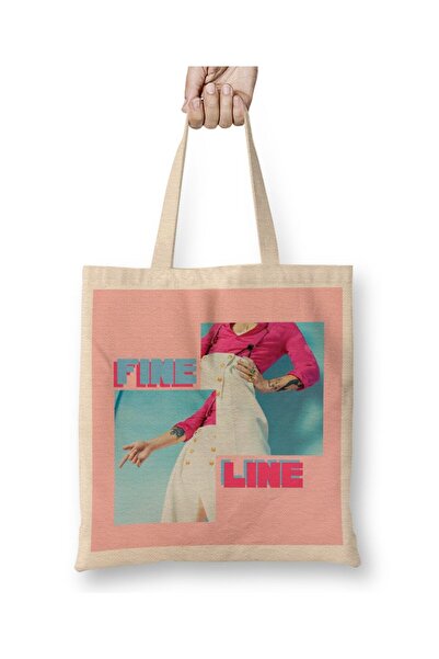 dekado Fine Line Harry Styles 06 Tote Bag Long Handle