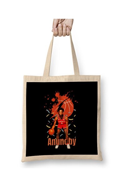dekado حقيبة هدايا OG Anunoby Vintage Art - حقيبة هدايا كرة السلة الأسطورية ب...
