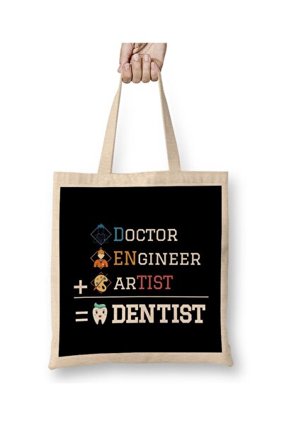 Generic Brand حقيبة يد طويلة من Doctor Engineer Artist Dentist 010