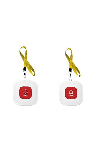 OEM Σετ 2 κουμπιών κλήσης SOS WiFi Tuya, Λευκό και Κόκκινο