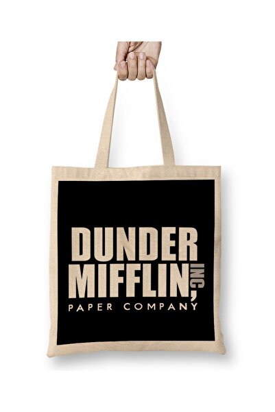 dekado Dunder Mifflin Paper Co The Office Tote Bag Long Handle