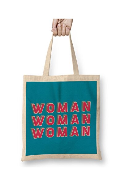 dekado Woman Woman Woman Tote Bag Long Handle