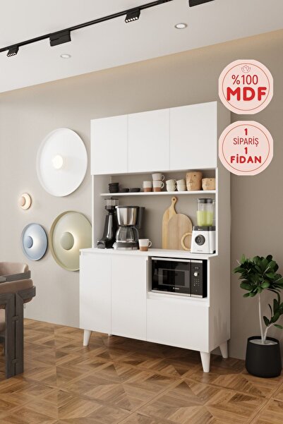 BALNEOM Moda 120 cm Mdf kahve köşesi