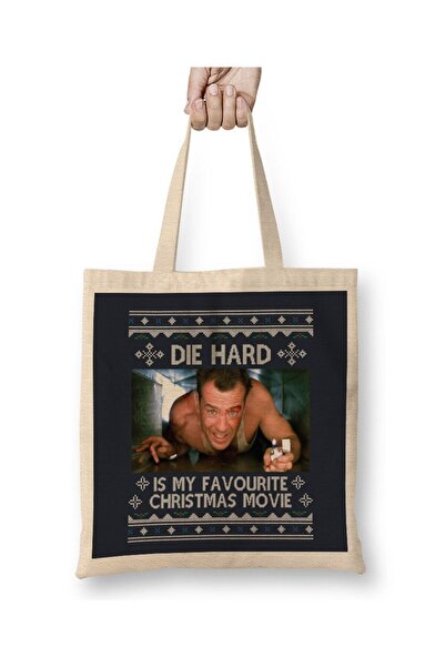 dekado حقيبة Die Hard Is المفضلة لدي لفيلم عيد الميلاد بمقبض طويل