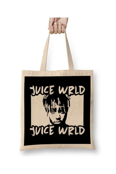 dekado Juice Wrld Rapper Cloth Bag Long Handle