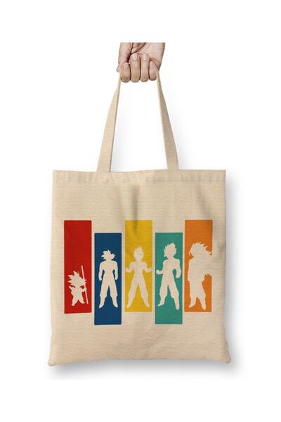 dekado Goku Evoluçao Cloth Bag Long Handle