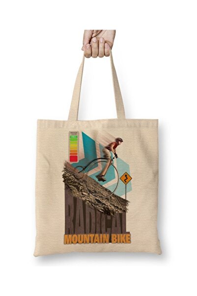 dekado Radical Old Bicycle Cloth Bag Long Handle
