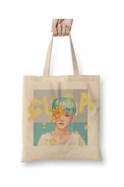 dekado Bts Suga Tote Bag Long Handle