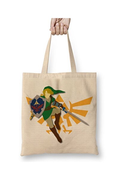 dekado حقيبة قماش The Legend Of Zelda بمقبض طويل