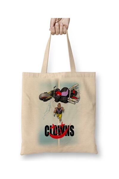 dekado حقيبة حمل للأفلام اليابانية The Clowns بمقبض طويل