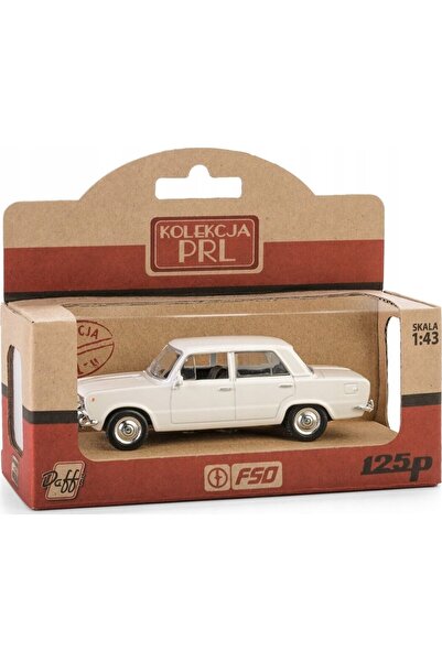 Daffi Colecția PRL Fiat 125p alb
