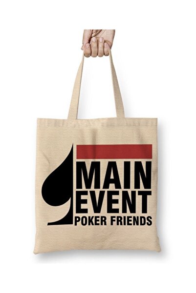 dekado Main Event Poker Friends Cloth Bag Long Handle