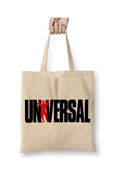 Generic Brand Universal Fitness Logo Cloth Bag Long Handle