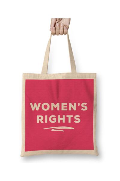 dekado Women's Rights Tote Bag Long Handle