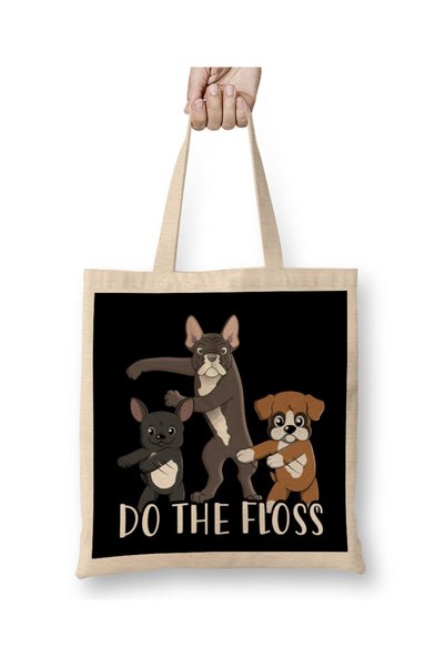 dekado Cute Pet Dogs Do the Floss Diaper Bag with Long Handle