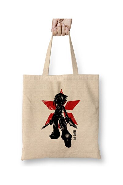 Generic Brand Crimson Yoh Tote Bag Long Handle