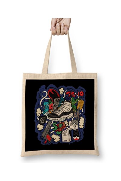 dekado Air 5 Retro Sp Inspire Cloth Bag with Long Handle