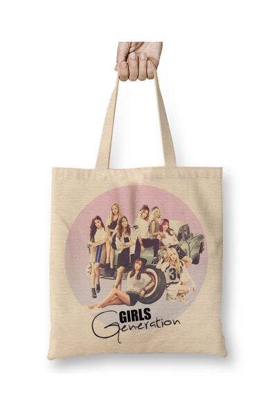 Generic Brand Girls Generation Cloth Bag Long Handle