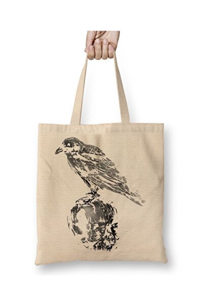 dekado Homenagem A Poe Cloth Bag Long Handle