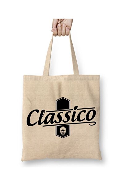 dekado Classico -branco Masculino E Feminino Tote Bag Long Handle