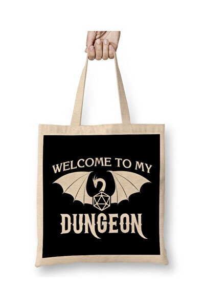 dekado مرحبًا بكم في حقيبة حمل My Dungeon ذات المقبض الطويل