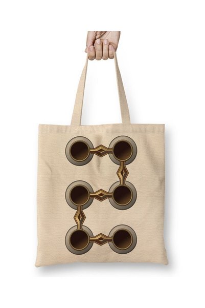 dekado Tabula Rasa Simple Robe Tote Bag with Long Handle
