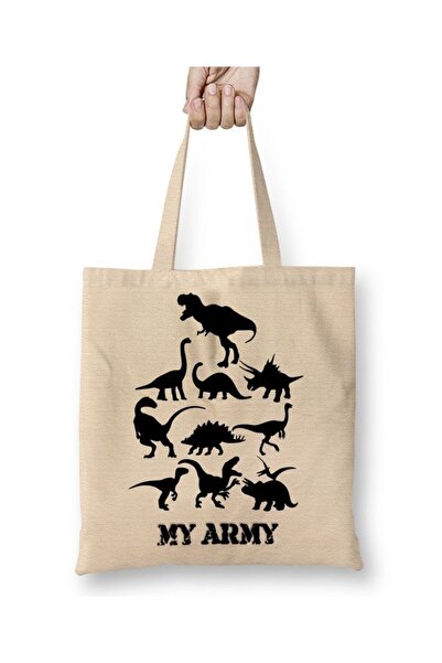 Generic Brand Meu Exercito Cloth Bag Long Handle